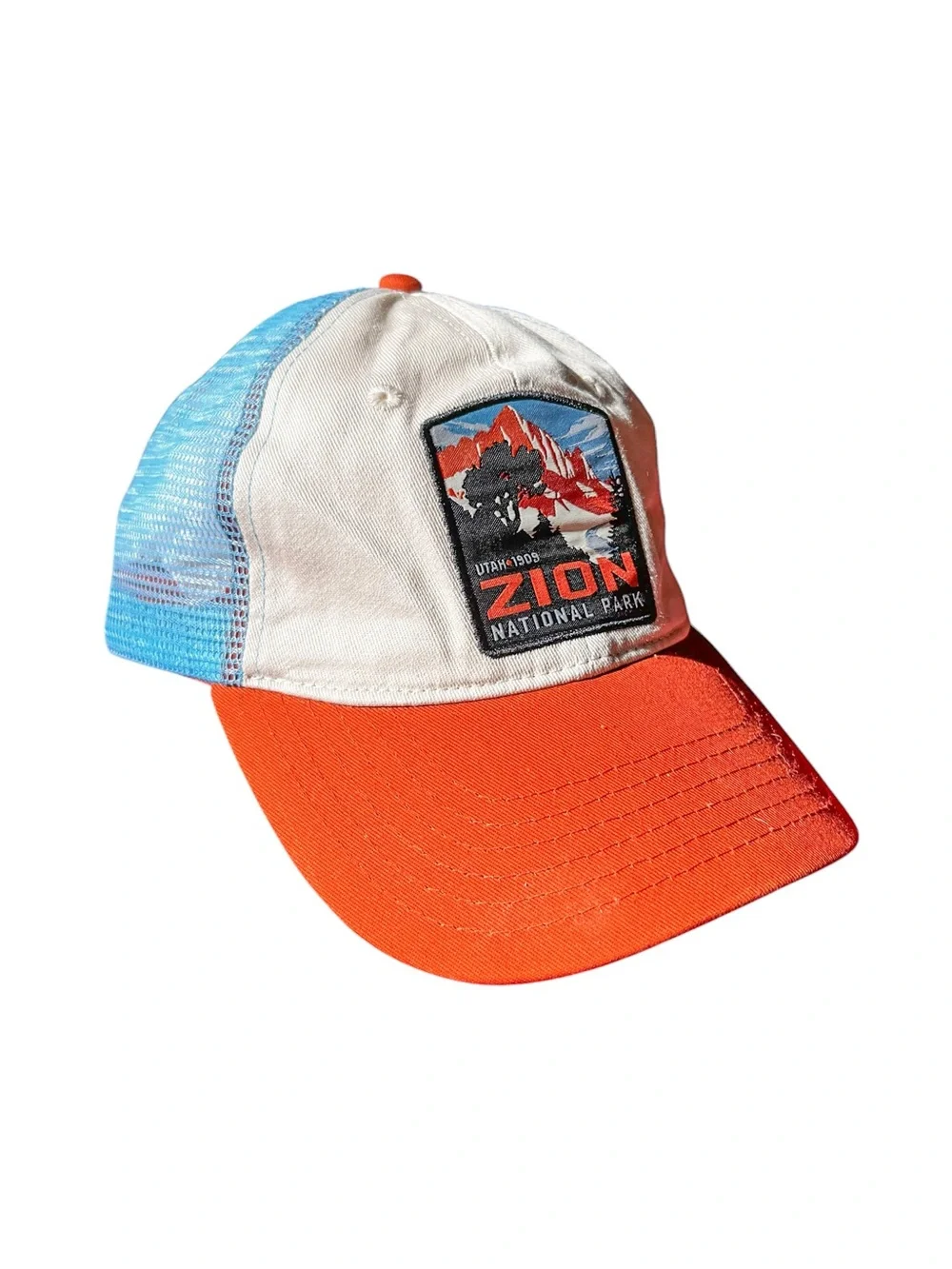 H3 SPORTGEAR MEN'S ZION NATIONAL PARK PATCH BACK CAP